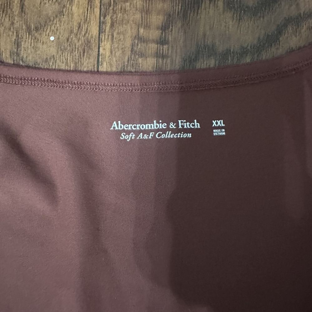 Abercrombie Fitch Soft Collection Womens Brown Body Suit Size 2XL Soft - Picture 2 of 4